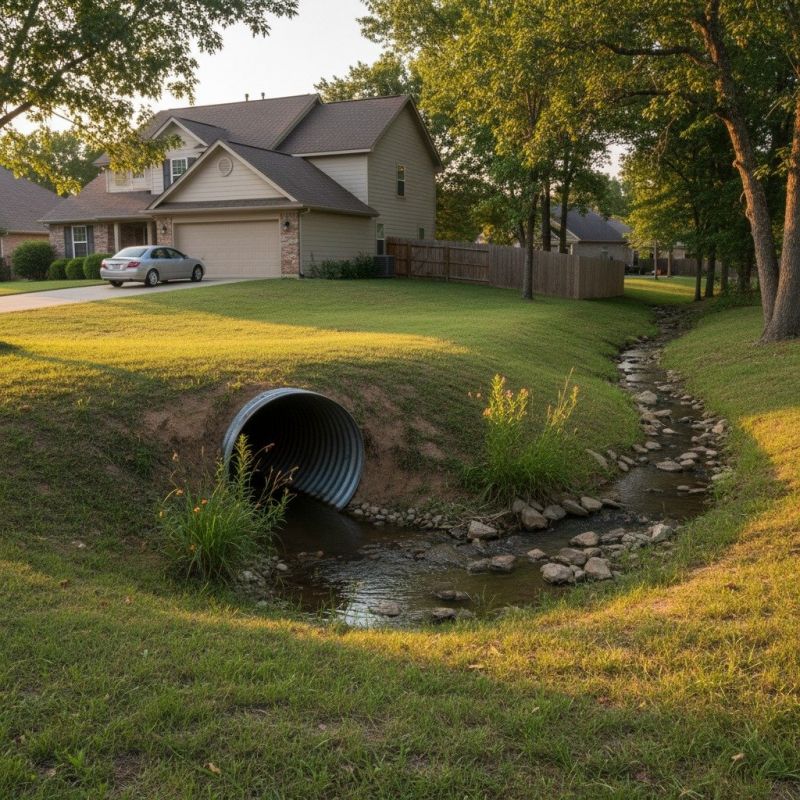 Ditch Culvert Installation