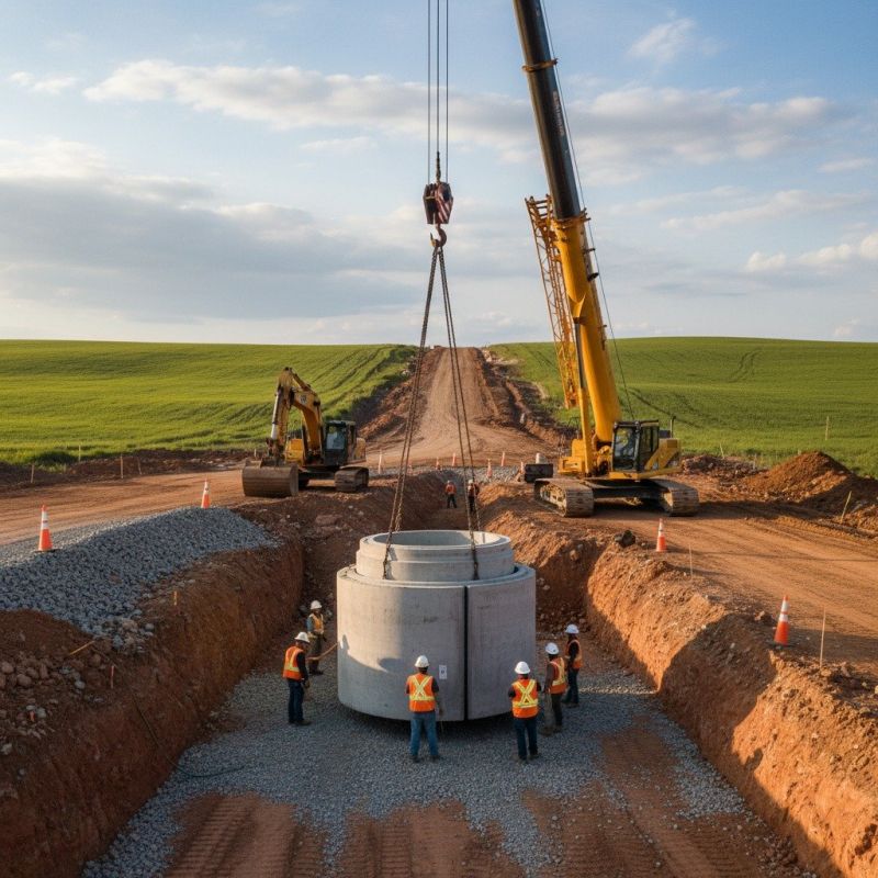 Ditch Culvert Installation detail