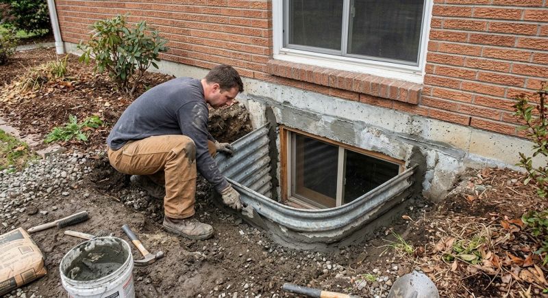 Window Well Cover Installation in Overland Park, KS